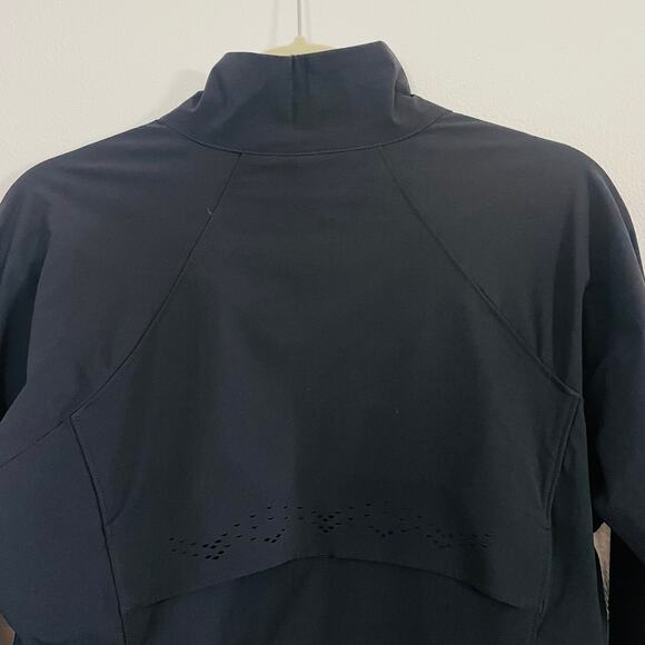 EUC‎ Mountain Hardwear Chocklite Jacket Black Hiking Vented Pockets Wmns Large - Picture 10 of 12